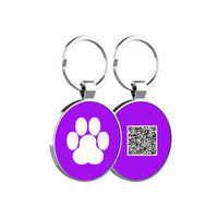 Personnalisé Unique URL QR Code NFC Porte-clés Cadeau en alliage de zinc NFC 213 Tap Tag NFC Business Marketing Porte-clés