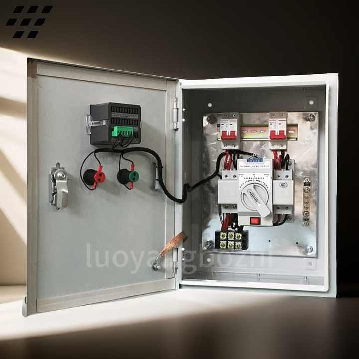 Ats Utility Box Customizable Dual Power Automatic Transfer Switch ATS Panel Box Power ...