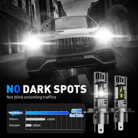Novsight N99 100W 24000LM 6500K H4 H13 H11 9005 9006 9004 Ampoule LED Canbus pour phare de voiture, phares LED automobiles