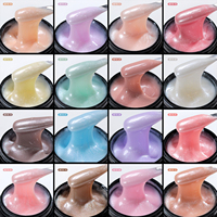 HEMA TPO Free 20 Couleurs Gel UV Constructeur d'Ongles Marque Privée Vente en Gros 1kg Gel Dur en Vrac pour Extension d'Ongles Gel de Construction Logo Personnalisé