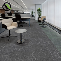 QIANQIAO Modulare Waben-Teppichfliesen 50x50cm aus Nylon 6 für Kommerzielle Immobilienverkaufszentren