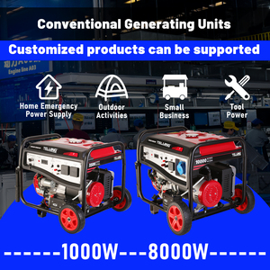 High Output Portable <b>Generator</b> Set TJ7000-C 7000 6.0kva 6500w Auto Start 4-Stroke 120V/230V 420cc <b>Gasoline</b> for Home Use TJ7000-C - Product Image 3