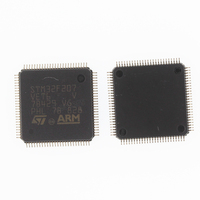 STM32F207VET6 LQFP-100 ARM Cortex-M3 MCU 120MHz 512KB Flash Ethernet USB OTG IC Mikrokontroler Kinerja Tinggi Asli