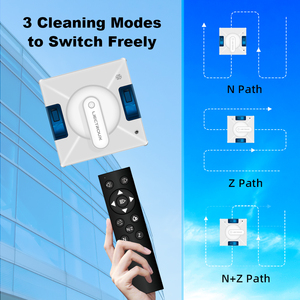 Liectroux-<span class=keywords><strong>Robot</strong></span> aspirador YW509 para ventanas, doble PULVERIZADOR DE AGUA, Sensor láser, mopa húmeda de vidrio automática, uso doméstico - Product Image 3