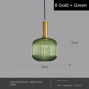 Lámpara colgante de globo LED de lujo moderno, cristal de arte ahumado con Material de hierro, candelabros colgantes decorativos para el hogar y la Oficina, tamaños medios - Product Image 6