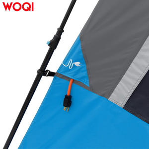 Carpa instantánea Woqi de 11 pies x 9 pies para 6 personas, resistente al agua, con luces LED integradas. - Product Image 4