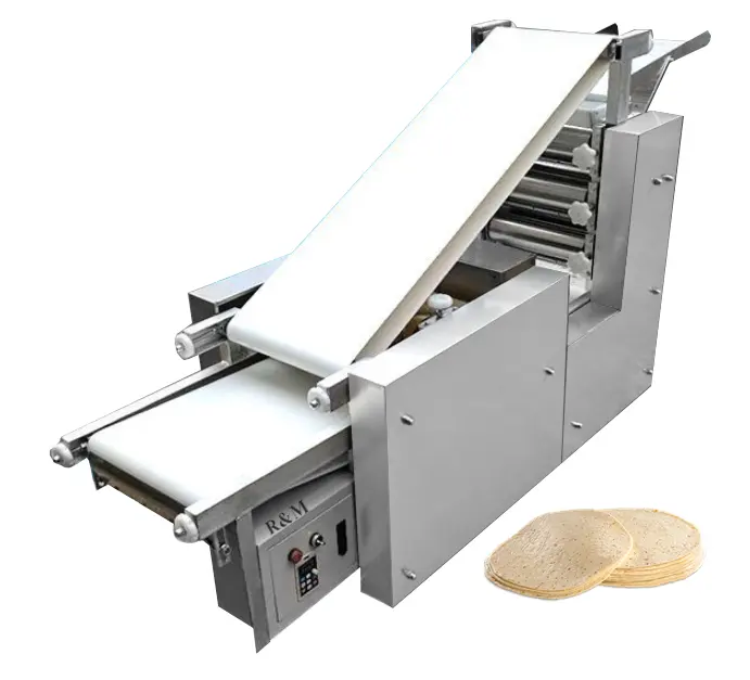 Meilleure machine de fabrication de pain plat arabe roti glacé, ligne de production de naan lavash/pita, pour les commerces