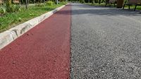 Revêtement de voirie urbaine, asphalte coloré à froid, sac de 40 kg, ouverture rapide au trafic