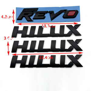 Autocollants de carrosserie de voiture en plastique ABS, garantie 1 an, logo/emblème, origine Chine continentale, accessoires automobiles - Product Image 1
