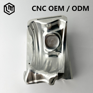 Supporto per Cuscinetti in Alluminio 6061 a Forma Arcuata, Lavorazione CNC a Cinque Assi, Parti <span class=keywords><strong>di</strong></span> Fresatura <span class=keywords><strong>di</strong></span> Precisione per Superfici Curve Complesse - Product Image 2