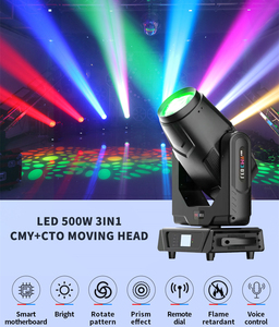 500W CMY công suất cao dẫn di chuyển đầu chùm tia rửa 3 trong 1 ánh sáng sân khấu - Product Image 4