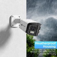 Cámara Bullet PoE de 8MP con Doble Lente y 180° de Visión, Luz Dual Inteligente, Audio Bidireccional, IP67, H.265, IA, VCA para Cobertura de Área Amplia 4COVR