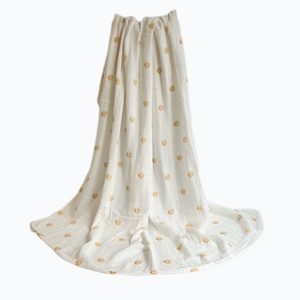 Thêm mềm phản ứng in hấp thụ cao cậu bé và cô gái tre bông bé Muslin Swaddle chăn 47 ''* 47'' gạc Swaddle - Product Image 3