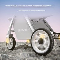 Poussette pour bébé, peut s'asseoir et se coucher, paysage élevé, pliage léger, marche bidirectionnelle, bébé Dieu, métal, 0-6 mois, capacité de charge de 15 kg