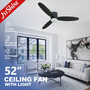 1stshine Ventilateur de plafond 52 pouces Smart Dimmable Light 6-speed DC Motor Ventilateur de plafond avec télécommande - Product Image 1
