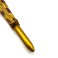 Nouveau design original, stylo à bille en plastique de 1,0 mm, bureau, grec, égyptien, pharaon, figurine mythologique Mulnaii