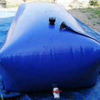 Bâches en PVC/TPU pliables personnalisables pour le stockage d'eau à usage agricole