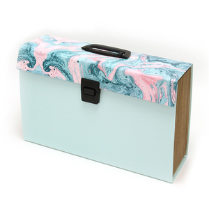 Auditoría de fábrica A4 FC 17 Caja organizadora de archivos de acordeón expansible de bolsillo Papel Suministros de oficina Foleder - Product Image 1