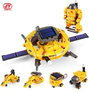 STEM Projects science engineering toys Solar Robot Space Toys STEM Educational DIY Solar Powered Building Toys for kids