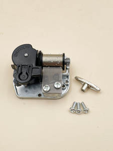 Mecanismo de Caja <span class=keywords><strong>Musical</strong></span> Giratorio de Cuerda Plateado Song Dreaming, 18 Notas, para Caja <span class=keywords><strong>Musical</strong></span> DIY - Product Image 5