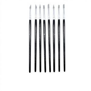 कारखाने प्रत्यक्ष क्रॉस-बॉर्डर सिरेमिक उपकरण 8-टुकड़ा सेट सिलिकॉन पेन विवरण नरम मिट्टी नाखून कला लकड़ी पोल उपकरण Hb008 चीन - Product Image 1