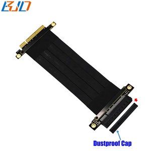 Adaptador PCI Express PCI-E 3.0 <span class=keywords><strong>8X</strong></span> a X8 de 180 Grados, Cable de Extensión de Tarjeta Riser de 10CM 20CM 30CM 40CM 50CM 60CM 70CM 80CM 90CM 100CM - Product Image 5