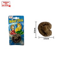 Jouets en plastique écologiques en forme de caca de chien, cubes amusants pour farces et blagues, conformes EN71 CE, pour fêtes de famille, impression numérique JokPrankzez N