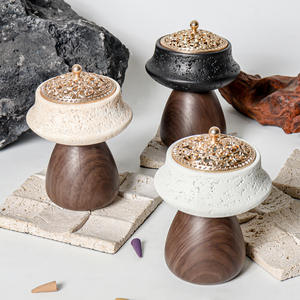 Fireless <b>Coconut</b> Wax Aromatherapy Tower <b>Candle</b> Long-Lasting Fragrance Expansion Handmade Nordic Style High-End Gift Box Ornament - Product Image 1