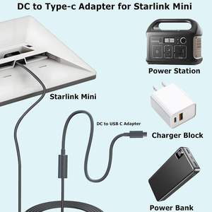 Adaptador <span class=keywords><strong>USB</strong></span> C a DC Hembra con Activación PD, Convertidor de Energía de 20V para Starlink Mini, Compatible con Cargador PD, Banco de Energía, RV, Camping al Aire Libre - Product Image 3