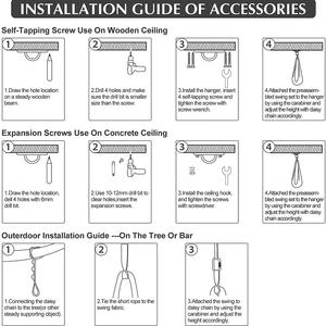 Hamac de balançoire d'intérieur pour l'intégration sensorielle des enfants, balançoire thérapeutique pour soulager l'autisme - Product Image 6