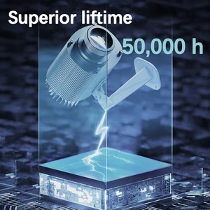 Su geçirmez açık 100W su dalgalanma etkisi ışıkları parti disko ışık projektör su dalgası projektör - Product Image 3