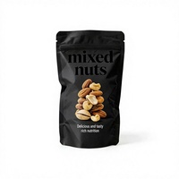 Sacs alimentaires personnalisés multi-styles avec logo pour noix mélangées, biscuits, bretzels, sacs de rangement pour noix mélangées, bonbons, emballage flexible