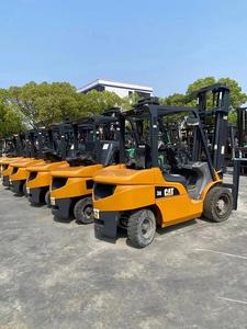 3ton Komatsu 30 Ton Mini Gebruikte Dieselheftruck 4-wielige Handaangedreven Pomp Motor Tandwiellagermotor Goedkope Prijs Vorkheftruck - Product Image 5