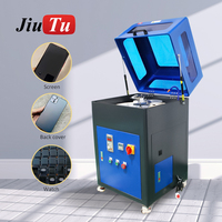 Machine de polissage et de rectification de verre LCD OCA Jiutu 9TU-M079C à 4 emplacements pour 4 téléphones portables, réparation des rayures d'écran de téléphone, polisseuse mobile