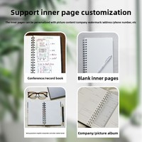 Carnet ligné à spirale en gros à bas prix, journal créatif vintage en papier kraft, notes exquises et mignonnes pour la planification