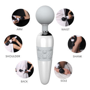 SWAND Female-Specific Hochfrequenz-Vibration Elektrischer wasserdichter Ganzkörper-<span class=keywords><strong>Massage</strong></span> stab Starker Schulterhals-Mastur bator - Product Image 6