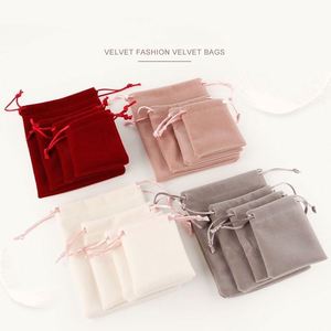 <b>Mini</b> Luxury Silk Nylon Linen Burlap Satin Jute Polyester Velvet <b>Canvas</b> Drawstring Bag Custom Logo Gift Packaging Custom Size OEM - Product Image 2