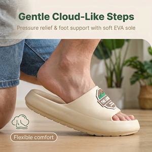 Chaussons d'intérieur et d'extérieur pour homme, imperméables, antidérapants, respirants, légers, résistants à l'usure, tendance, décontractés - Product Image 6