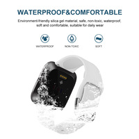 Correa de reloj de silicona deportiva transpirable suave ajustable clásica correa de repuesto para Fitbit Versa 2 pulsera impermeable para hombres y mujeres