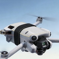 Sangle de fixation pour batterie de drone, résistante au stress, réutilisable, avec boucle auto-agrippante, antidérapante, élastique, pour une fixation sécurisée