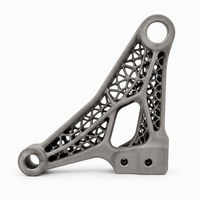 Service d'impression 3D sur mesure en métal SLM, support en treillis, pièces structurelles légères pour l'aérospatiale, alliage d'aluminium et de titane
