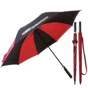 Paraguas de Golf Gigante Automático Resistente al Viento, de Marca, Recto, de Tela Pongee, con Bolsa de Transporte para el Hombro - Product Image 1