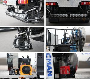 Camion distributeur d'asphalte intelligent Shacman 6000L, transmission manuelle diesel 4X2, camion <span class=keywords><strong>de</strong></span> pulvérisation d'émulsion bitumineuse - Product Image 3