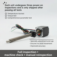 UMOT 35mm Nema14 en stock Mini linéaire pas à pas vis à billes actionneur de moteur hybride servomoteur tige filetée contrôleur de moteur pas à pas