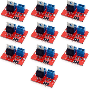 Módulo controlador MOSFET IRF520, placa de accionamiento de botón para Arduino, MCU, ARM, Raspberry Pi, proyectos electrónicos DIY - Product Image 1