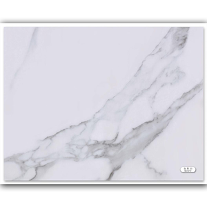 แผ่นผนังหินยูวีพลาสติกไม่ทาสีสำหรับโครงการตกแต่งโรงแรมหินอ่อน - Product Image 1