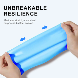 CAP200 国旗泳帽图案 LOGO 定制花卉印花图案设计环保硅胶泳帽 - Product Image 4