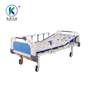 Manuel Metal manuel hastane yatağı tıbbi mobilya 2 krank 2 fonksiyon hasta yatağı YBÜ yatak