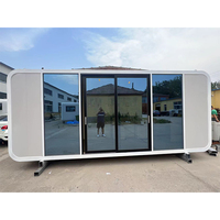 Vente chaude moderne espace capsule maison pomme cabine préfabriquée conteneur maison hôtel bureau extérieur pod portable maison de bas prix