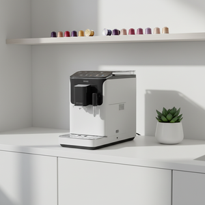 Cafetera Totalmente Automática, Compatible con Doble <span class=keywords><strong>Espresso</strong></span>/Capuchino/Latte <span class=keywords><strong>Macchiato</strong></span>, Calentamiento Rápido, Diseño Compacto que Ahorra Espacio. - Product Image 4